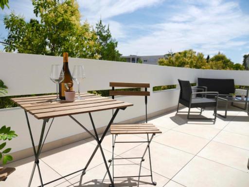 Appartement Terrasse Panoramique Hopitaux Et Facultes Montpellier Exteriör bild